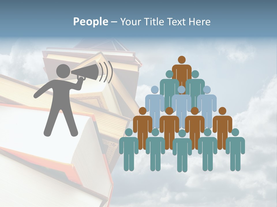 School Balance Library PowerPoint Template