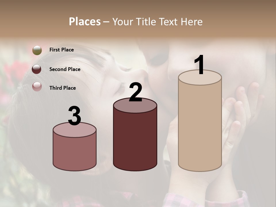 Infant Arms Portrait PowerPoint Template