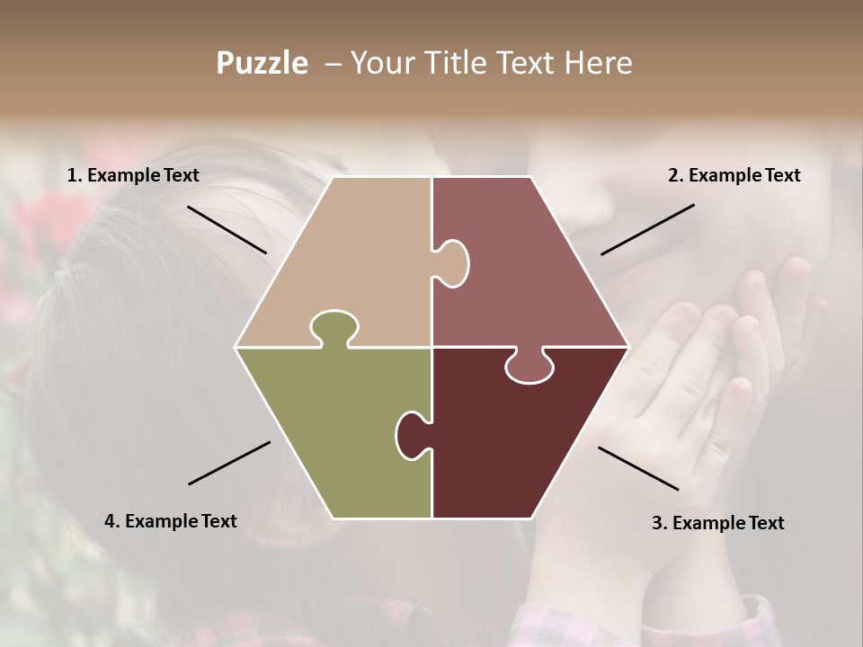 Infant Arms Portrait PowerPoint Template