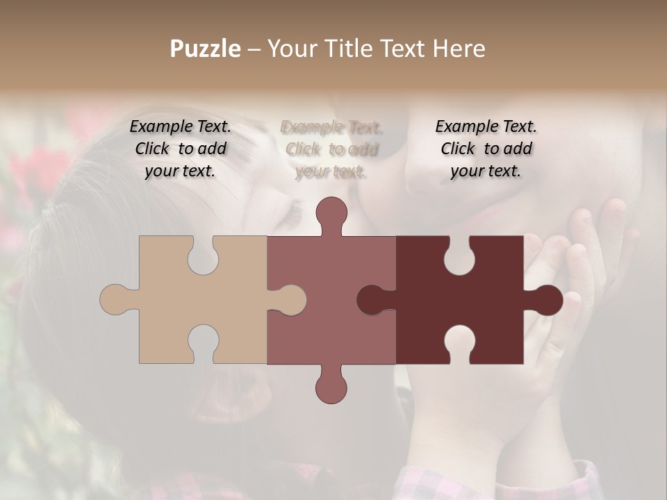 Infant Arms Portrait PowerPoint Template