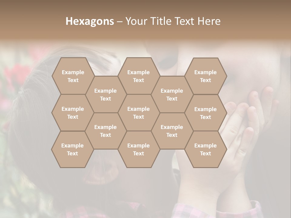 Infant Arms Portrait PowerPoint Template