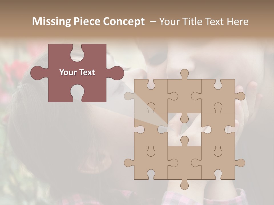 Infant Arms Portrait PowerPoint Template