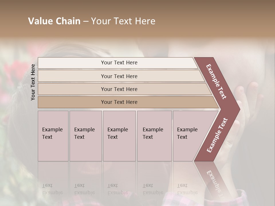 Infant Arms Portrait PowerPoint Template