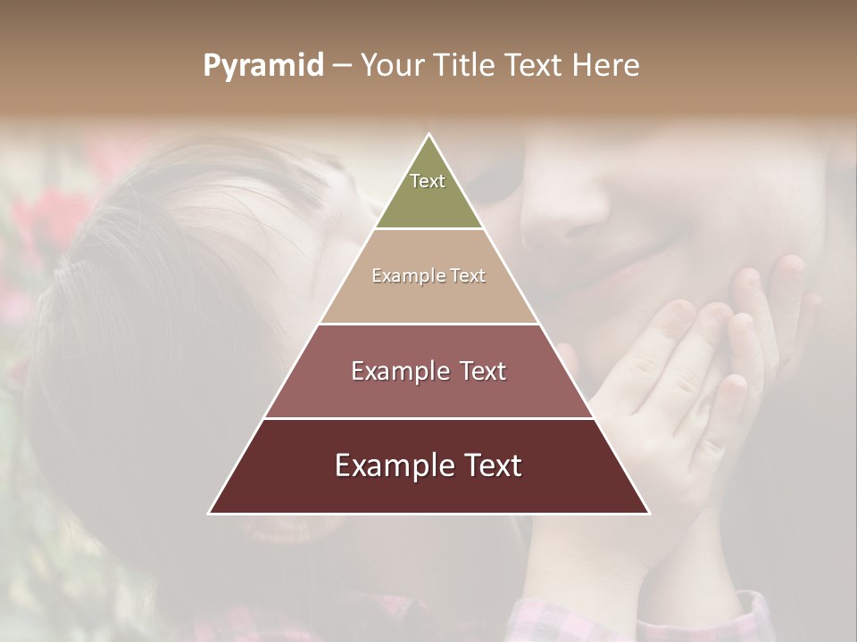 Infant Arms Portrait PowerPoint Template