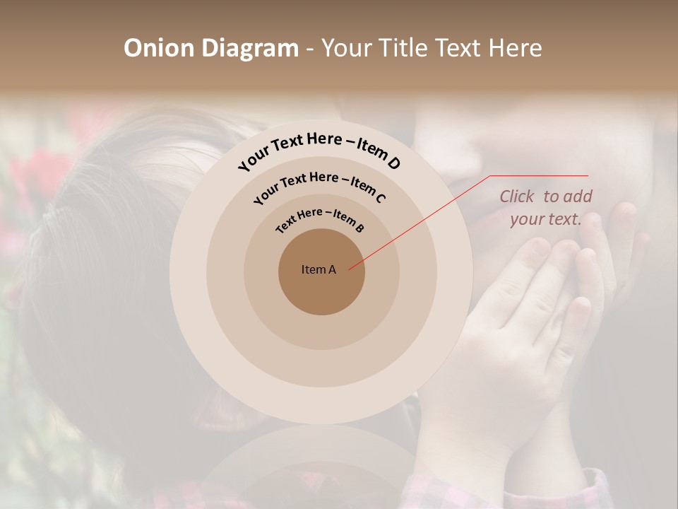 Infant Arms Portrait PowerPoint Template