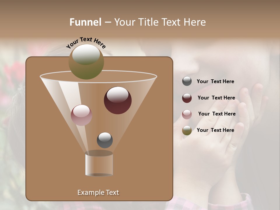 Infant Arms Portrait PowerPoint Template