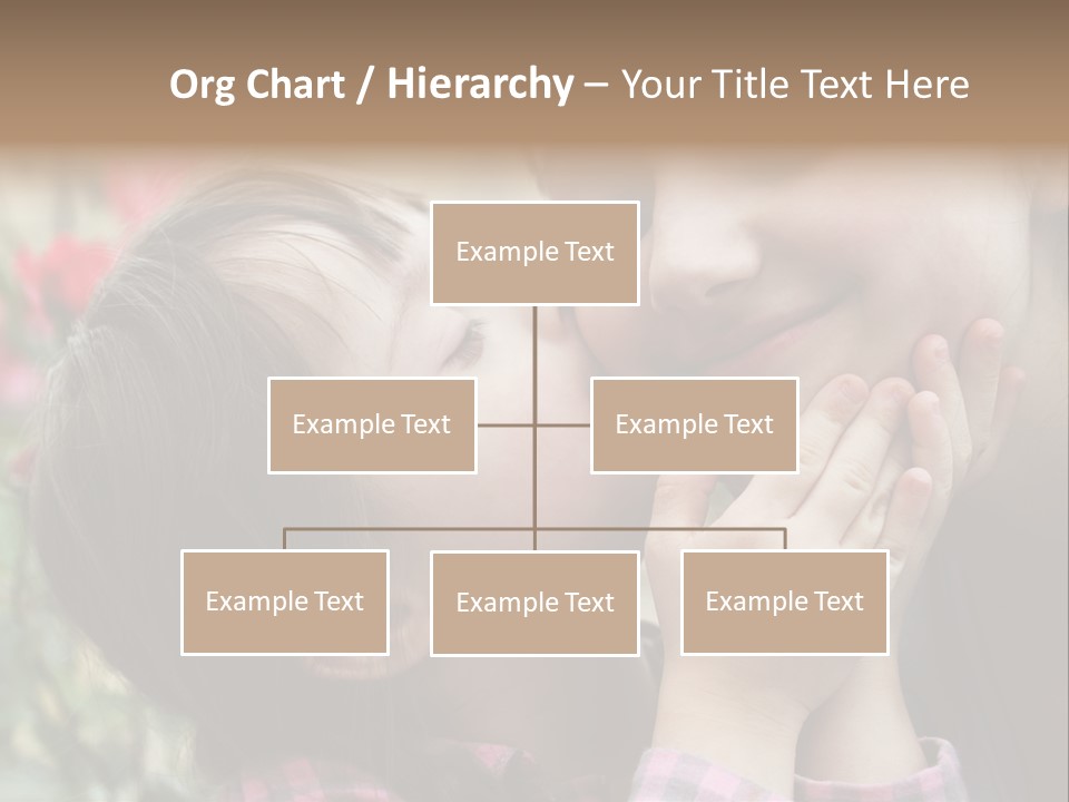 Infant Arms Portrait PowerPoint Template
