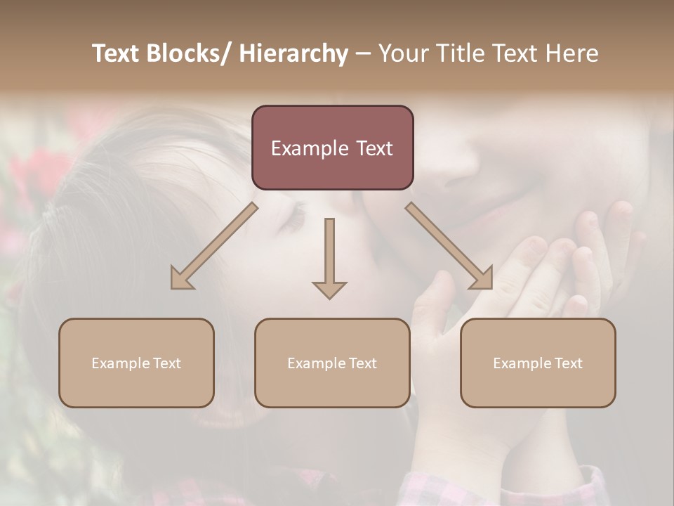 Infant Arms Portrait PowerPoint Template