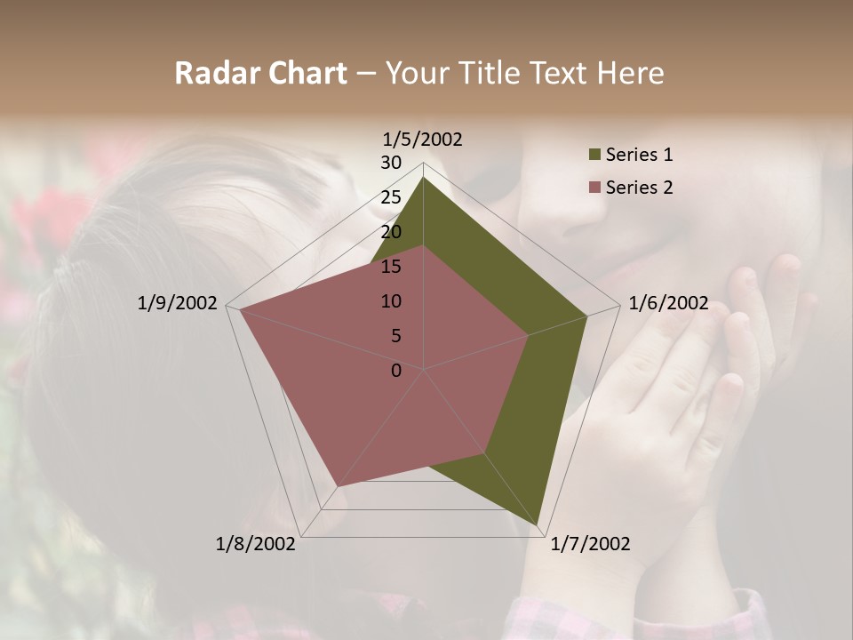 Infant Arms Portrait PowerPoint Template