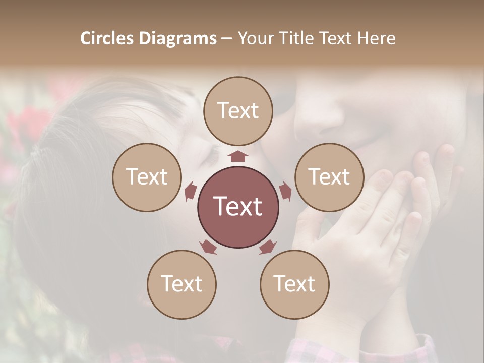 Infant Arms Portrait PowerPoint Template