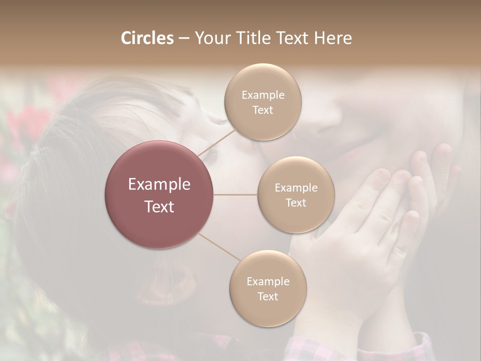 Infant Arms Portrait PowerPoint Template