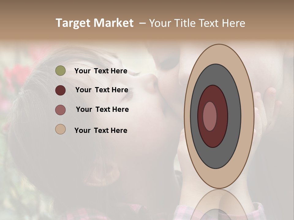 Infant Arms Portrait PowerPoint Template