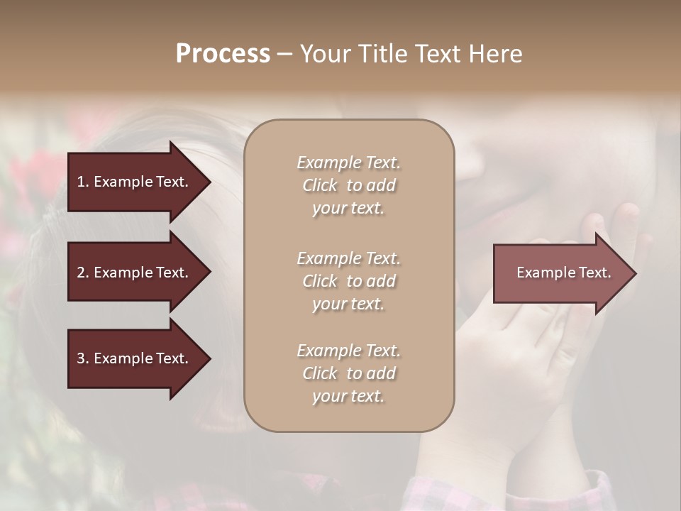 Infant Arms Portrait PowerPoint Template