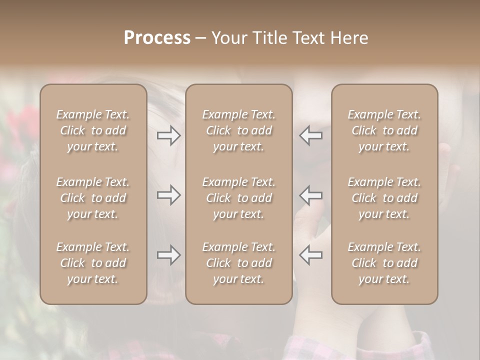 Infant Arms Portrait PowerPoint Template