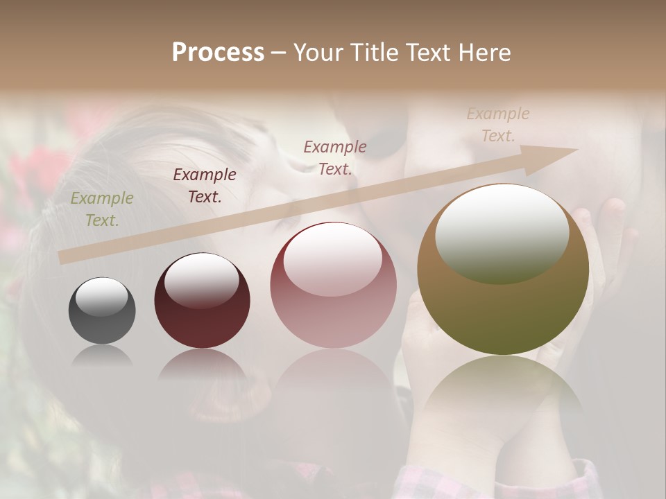 Infant Arms Portrait PowerPoint Template