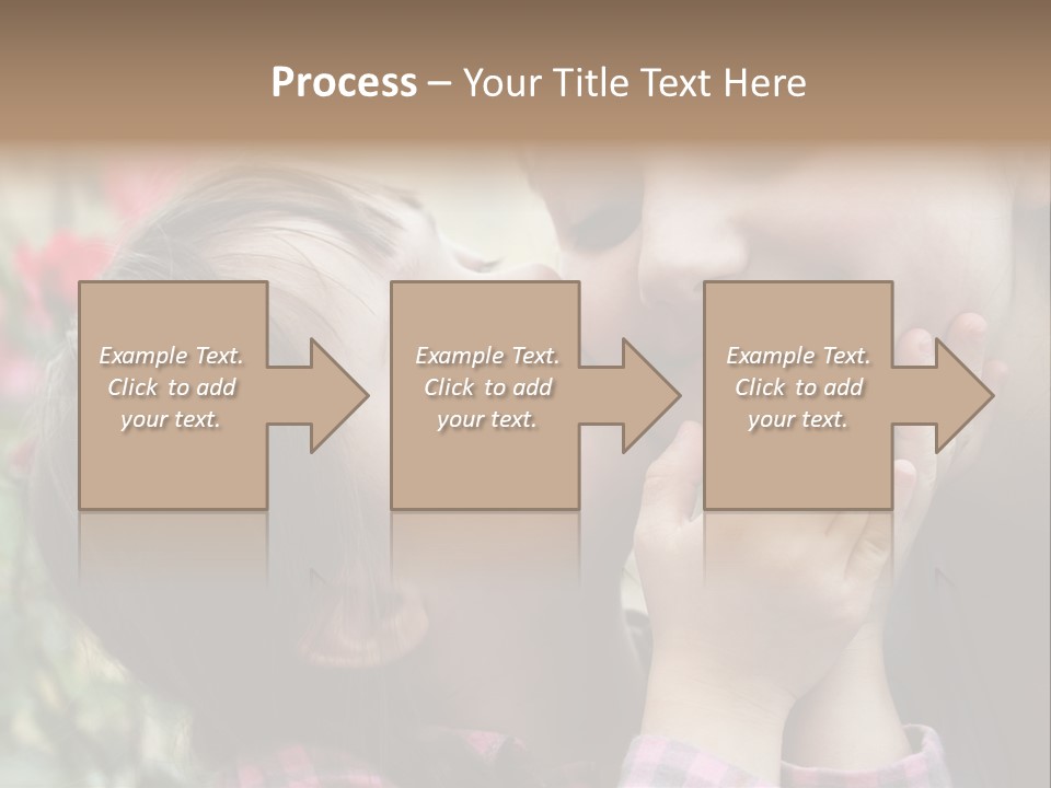 Infant Arms Portrait PowerPoint Template