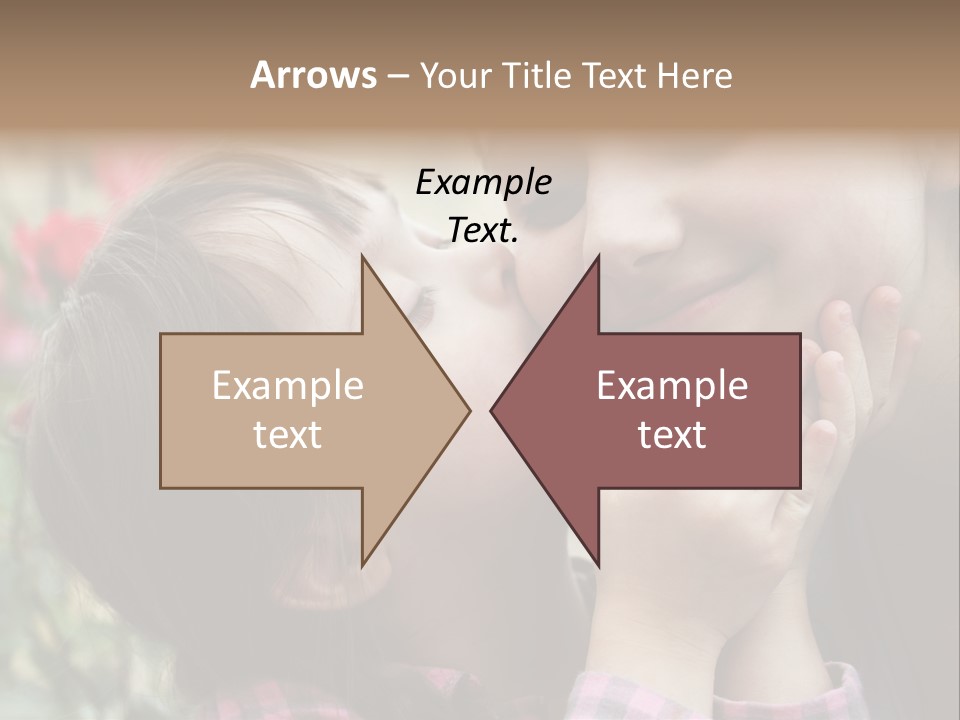 Infant Arms Portrait PowerPoint Template