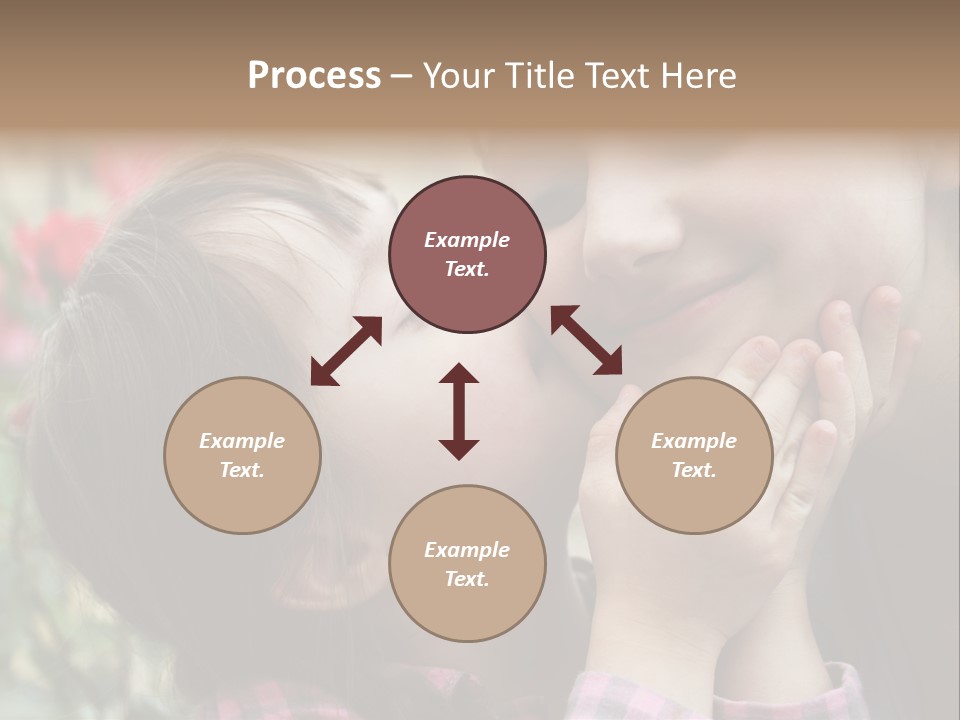 Infant Arms Portrait PowerPoint Template