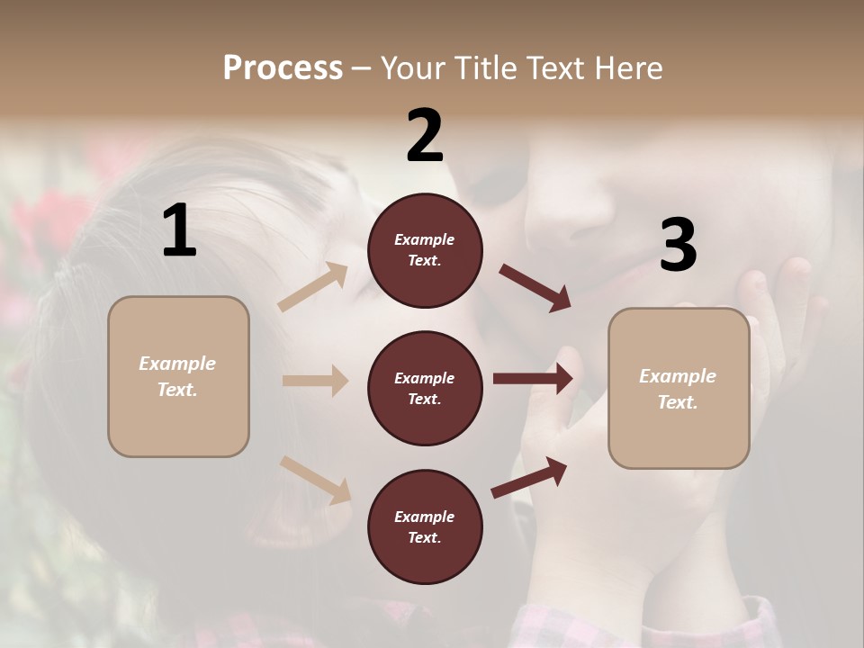 Infant Arms Portrait PowerPoint Template