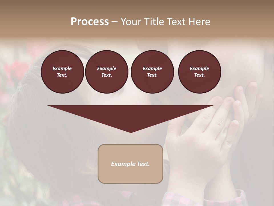 Infant Arms Portrait PowerPoint Template