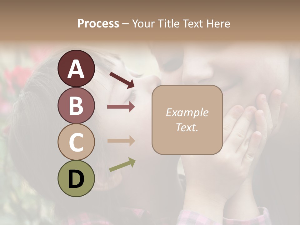 Infant Arms Portrait PowerPoint Template