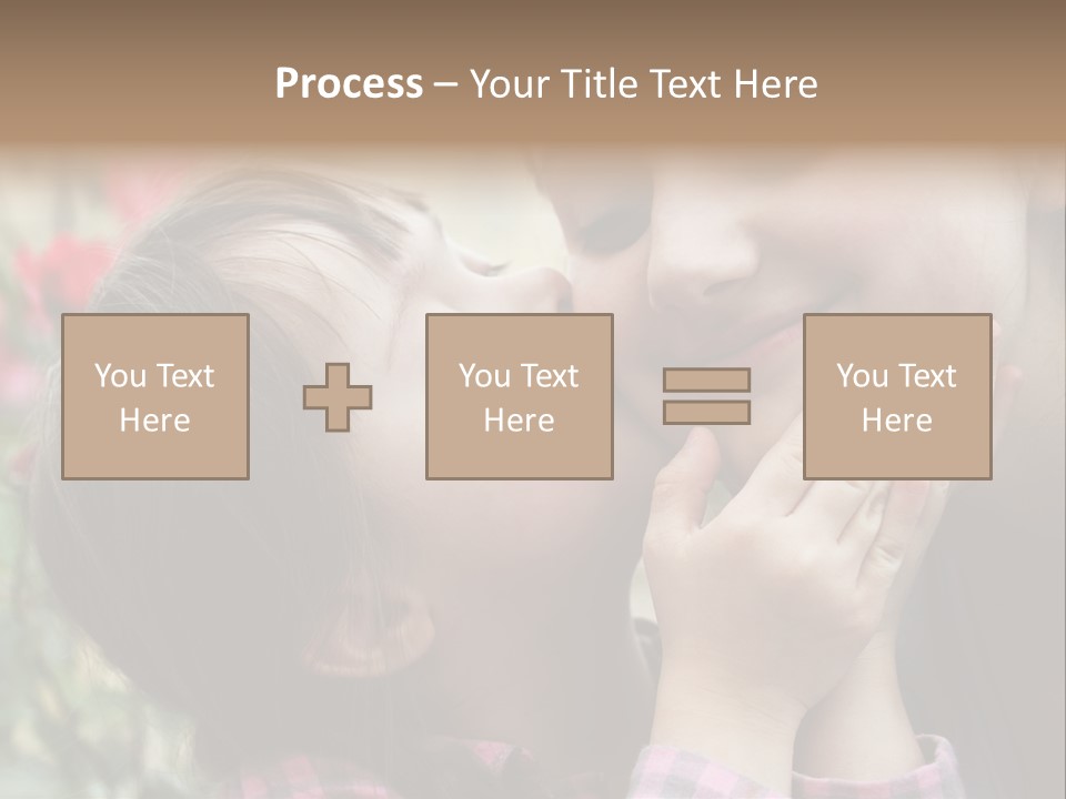 Infant Arms Portrait PowerPoint Template