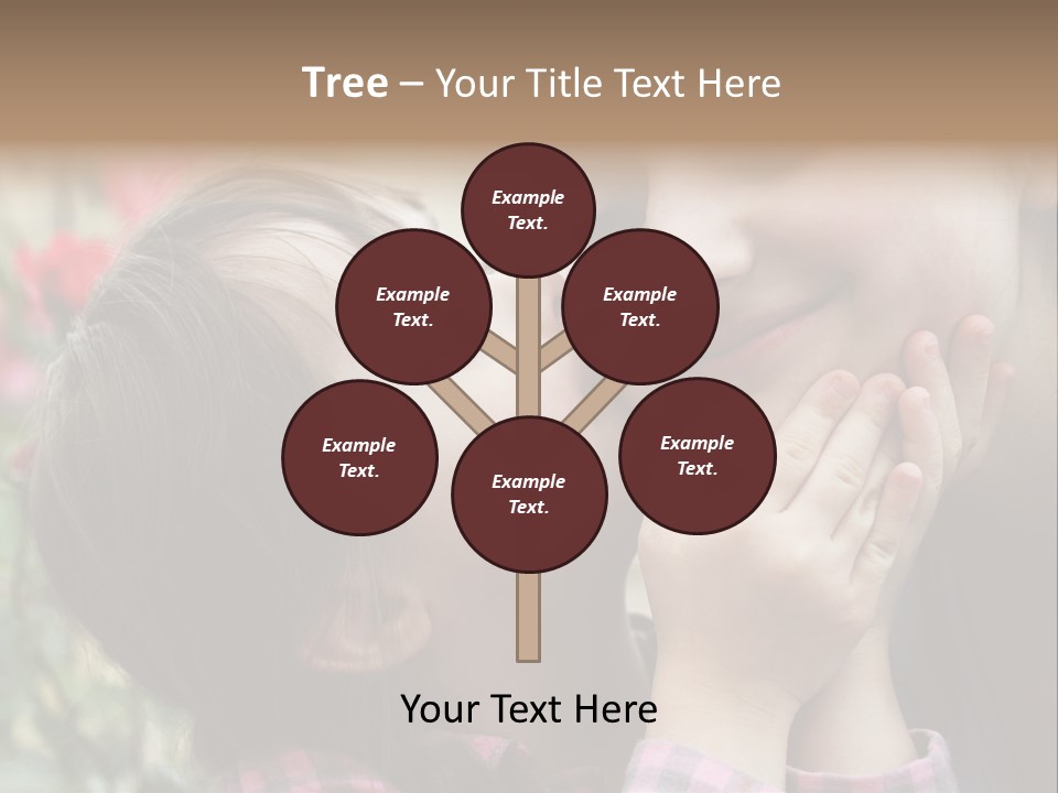 Infant Arms Portrait PowerPoint Template