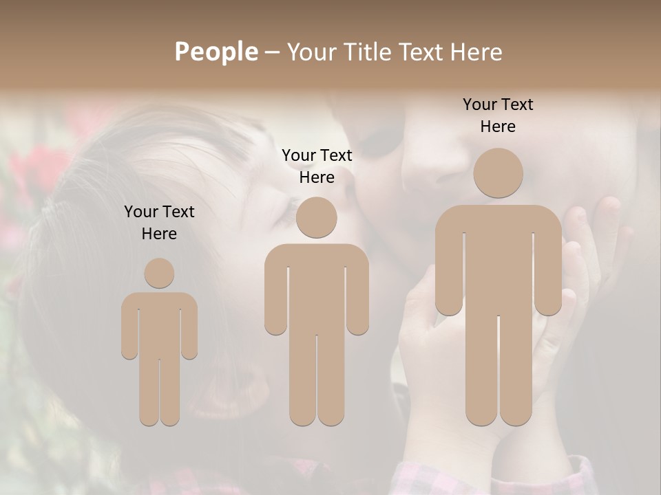 Infant Arms Portrait PowerPoint Template