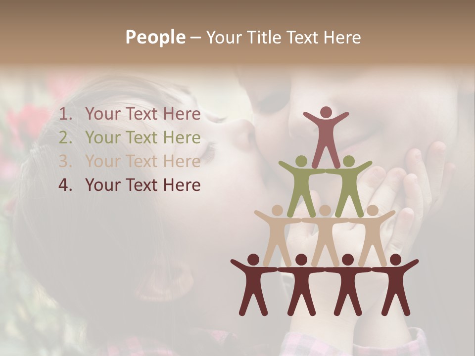 Infant Arms Portrait PowerPoint Template