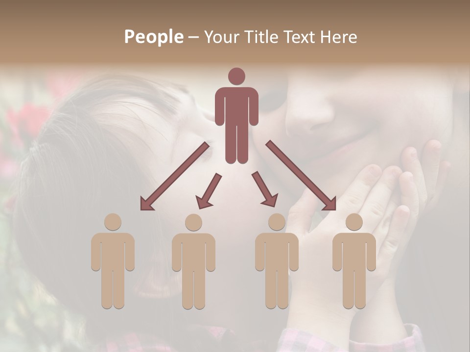 Infant Arms Portrait PowerPoint Template