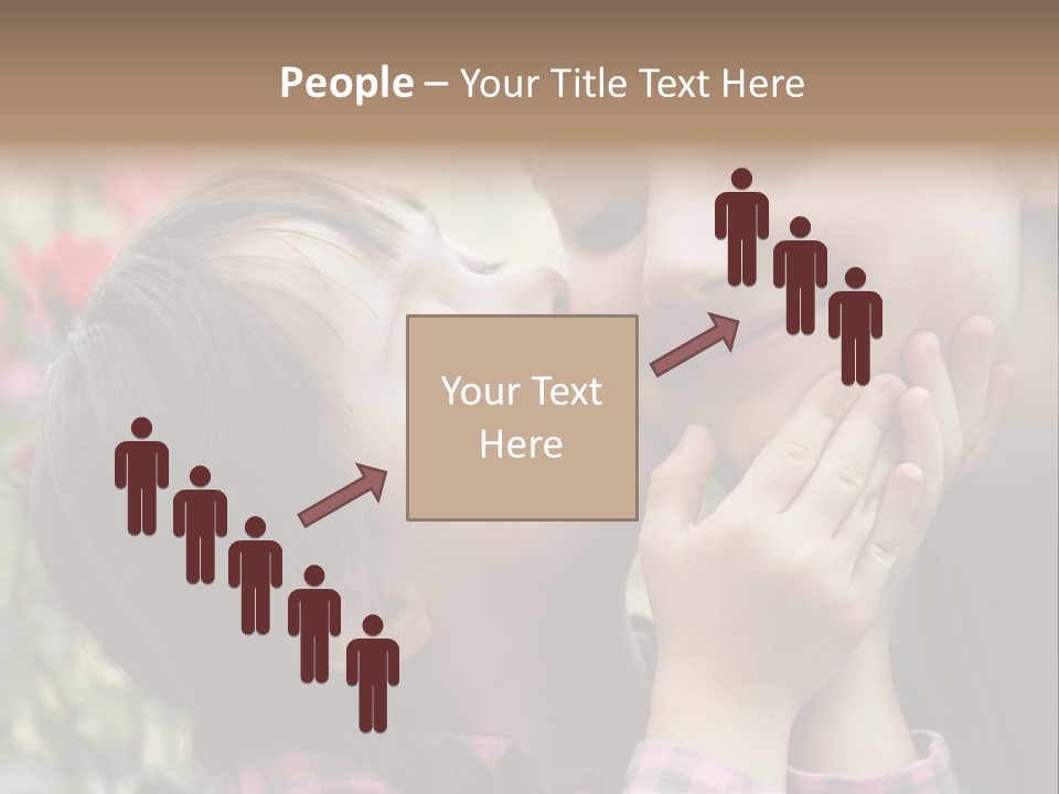 Infant Arms Portrait PowerPoint Template