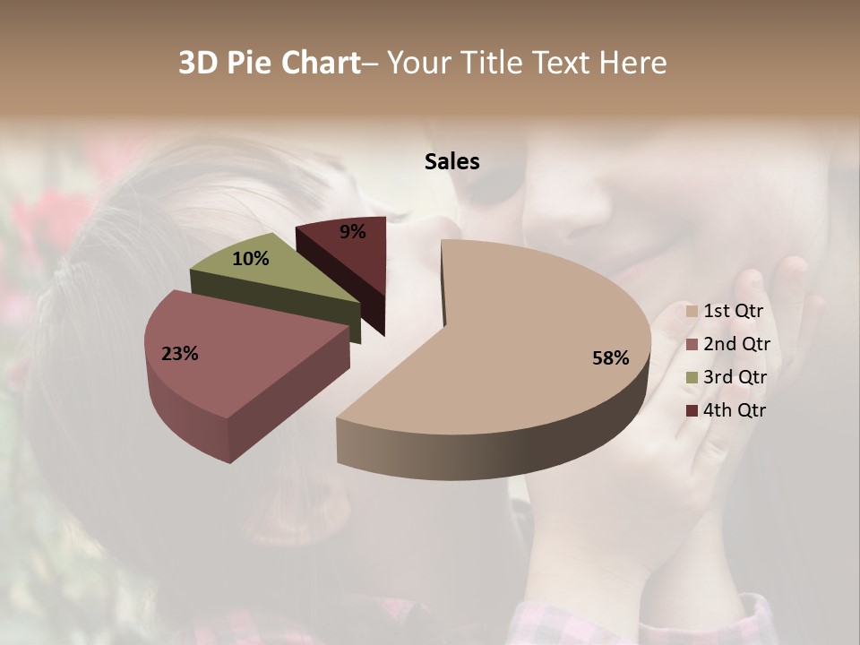 Infant Arms Portrait PowerPoint Template