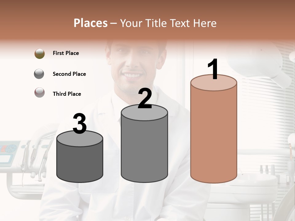 Treatment Stubble Caucasian PowerPoint Template