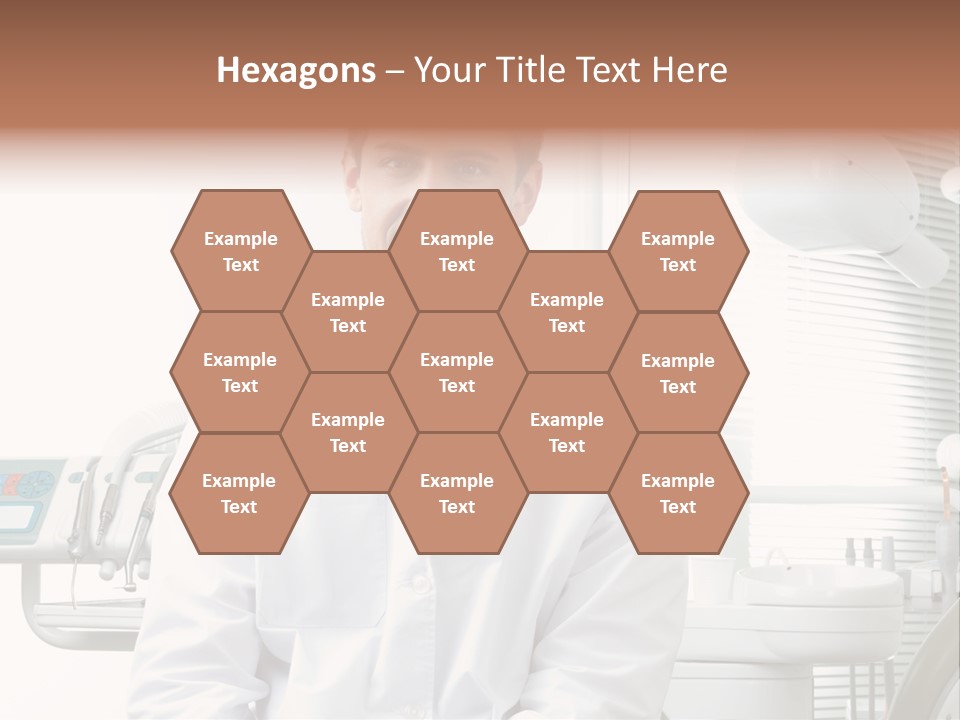 Treatment Stubble Caucasian PowerPoint Template