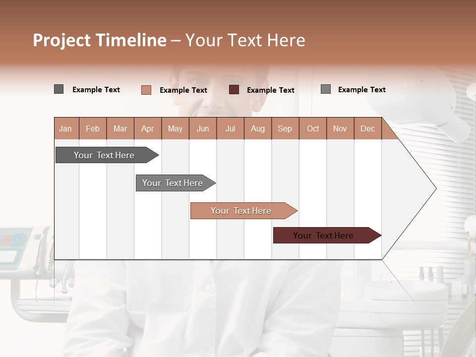 Treatment Stubble Caucasian PowerPoint Template