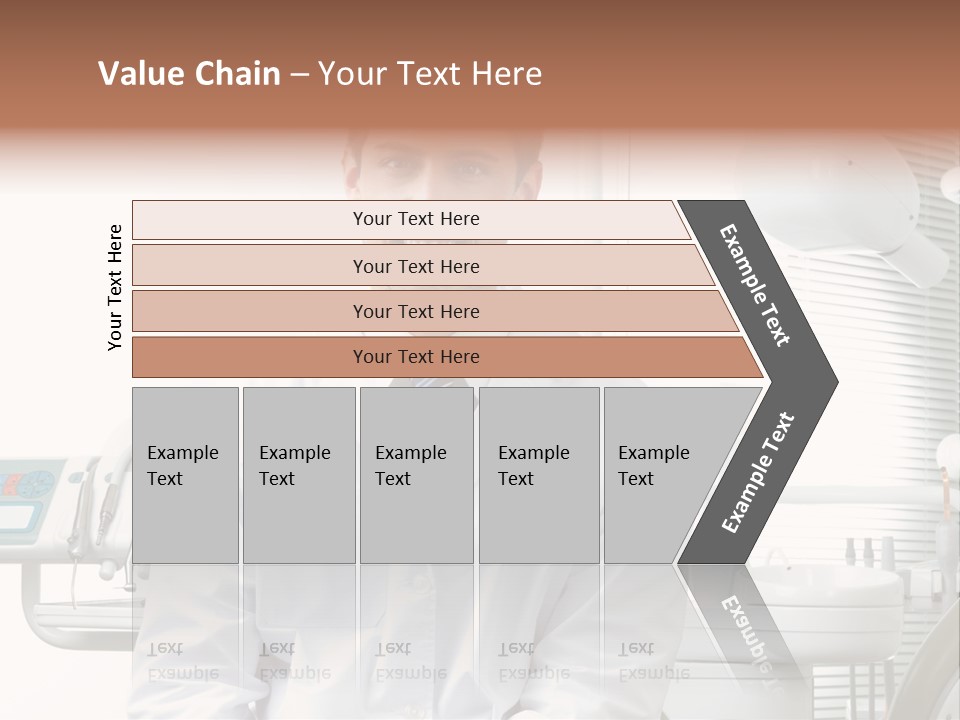 Treatment Stubble Caucasian PowerPoint Template