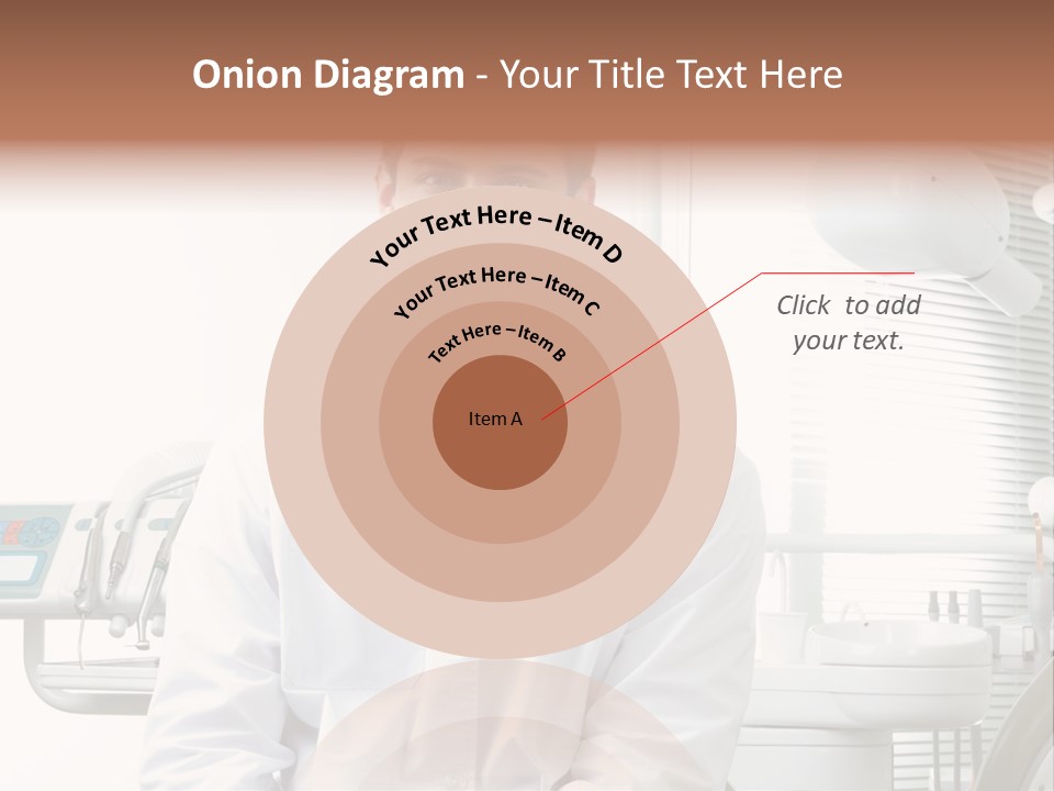 Treatment Stubble Caucasian PowerPoint Template