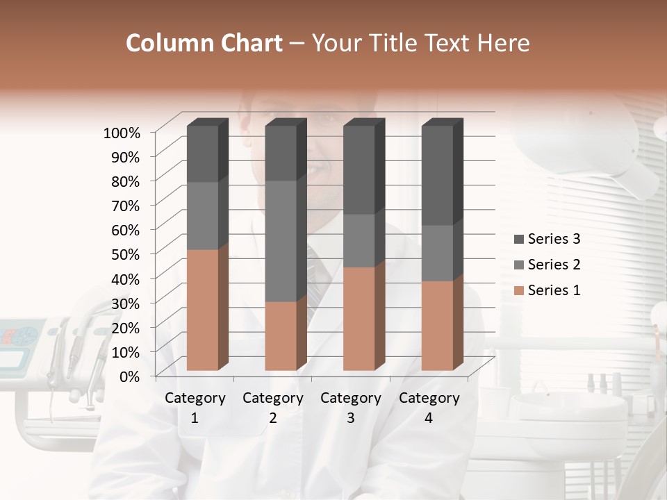 Treatment Stubble Caucasian PowerPoint Template