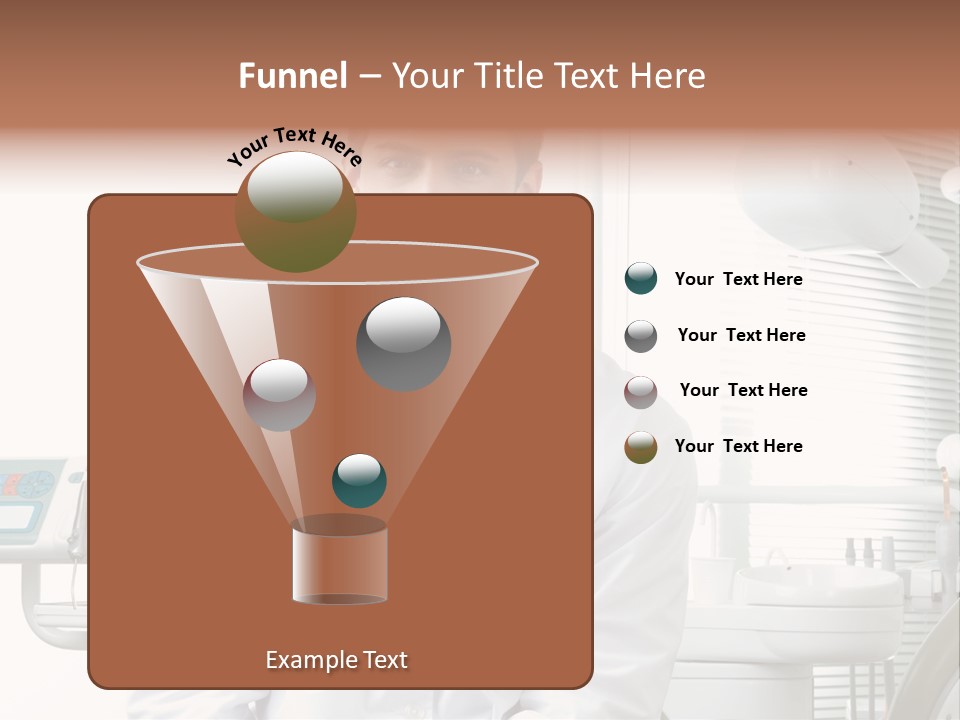 Treatment Stubble Caucasian PowerPoint Template