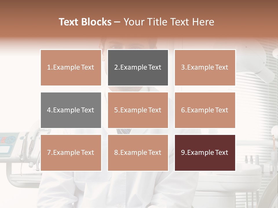 Treatment Stubble Caucasian PowerPoint Template