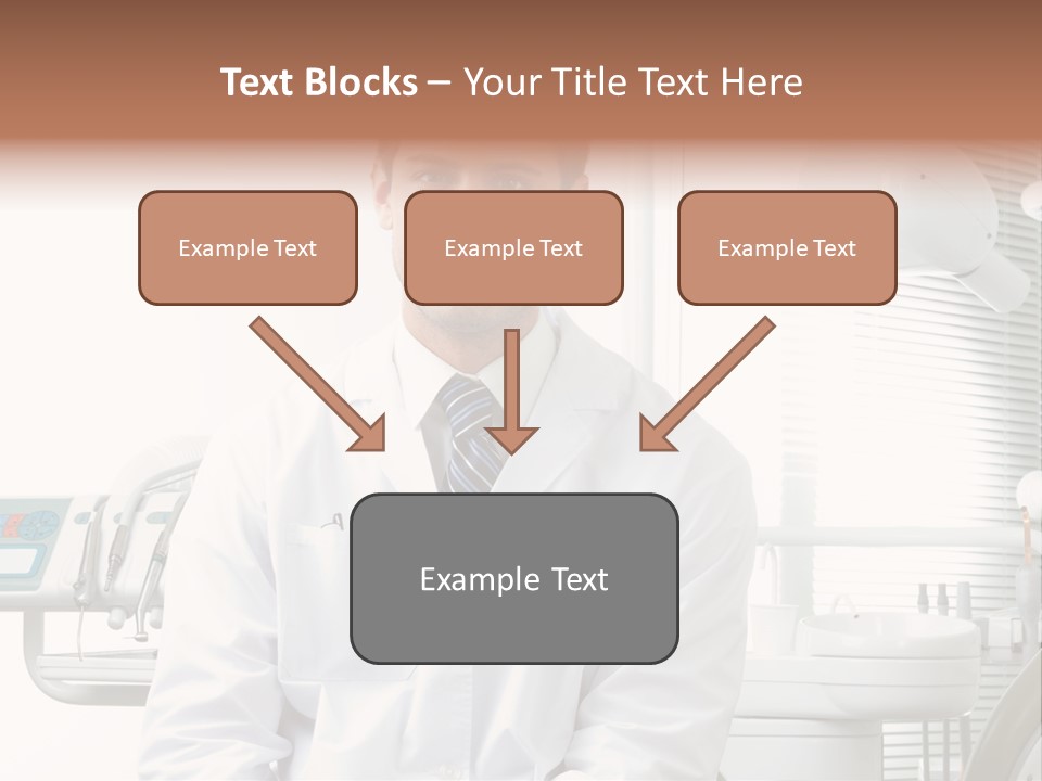 Treatment Stubble Caucasian PowerPoint Template