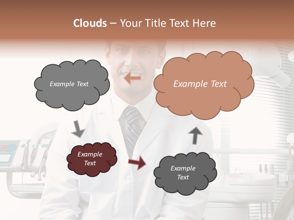Treatment Stubble Caucasian PowerPoint Template
