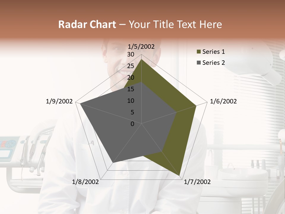 Treatment Stubble Caucasian PowerPoint Template