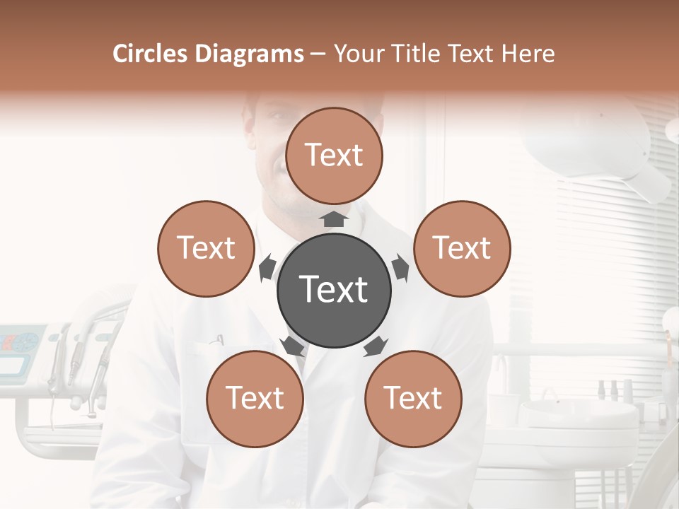 Treatment Stubble Caucasian PowerPoint Template