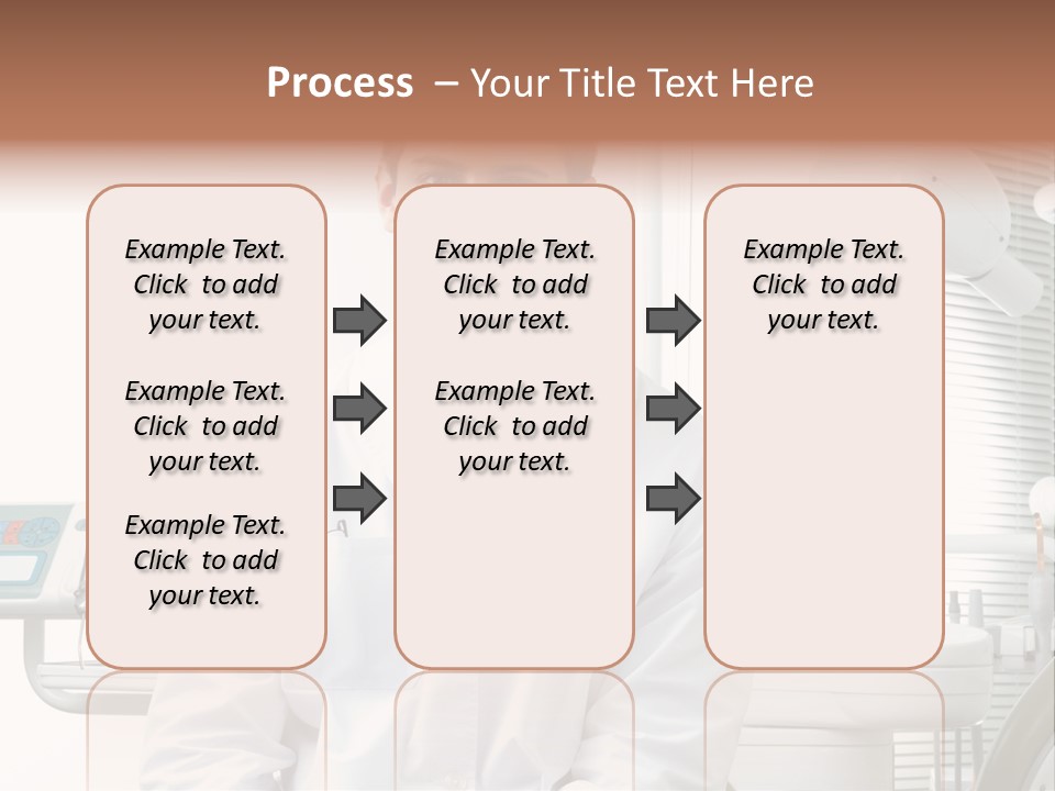 Treatment Stubble Caucasian PowerPoint Template