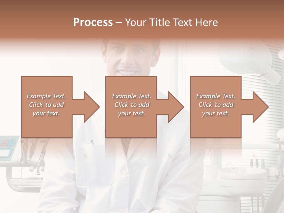 Treatment Stubble Caucasian PowerPoint Template