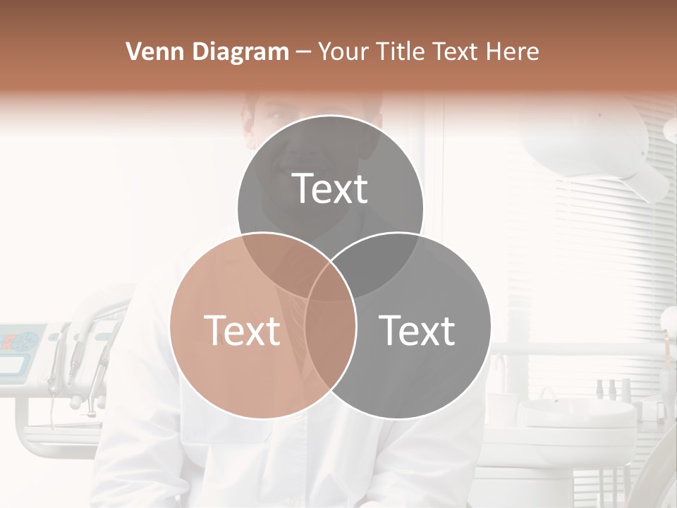 Treatment Stubble Caucasian PowerPoint Template
