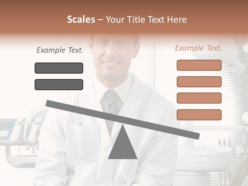 Treatment Stubble Caucasian PowerPoint Template