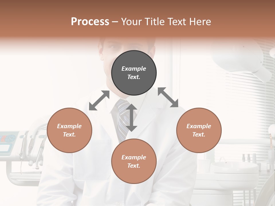 Treatment Stubble Caucasian PowerPoint Template