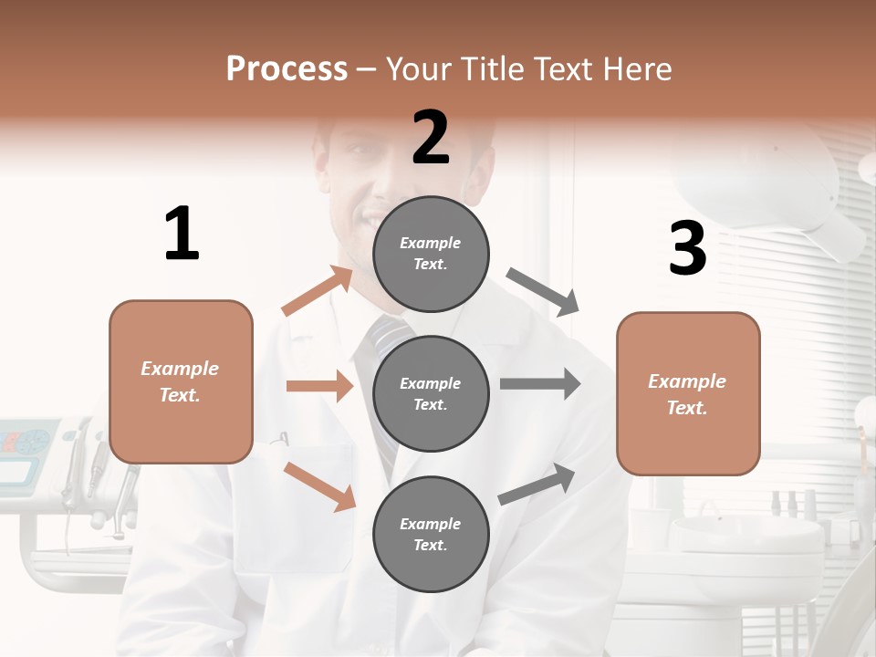 Treatment Stubble Caucasian PowerPoint Template